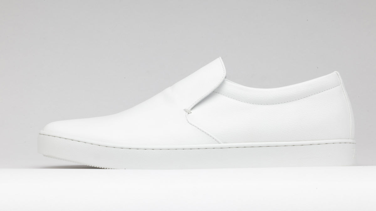 SLIP-ON SNEAKERS WHITE
