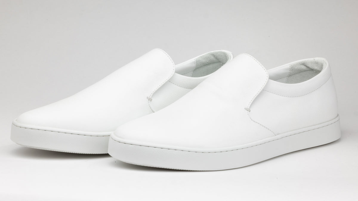 SLIP-ON SNEAKERS WHITE