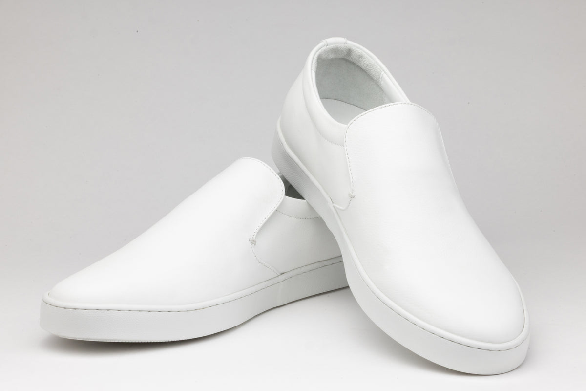 SLIP-ON SNEAKERS WHITE