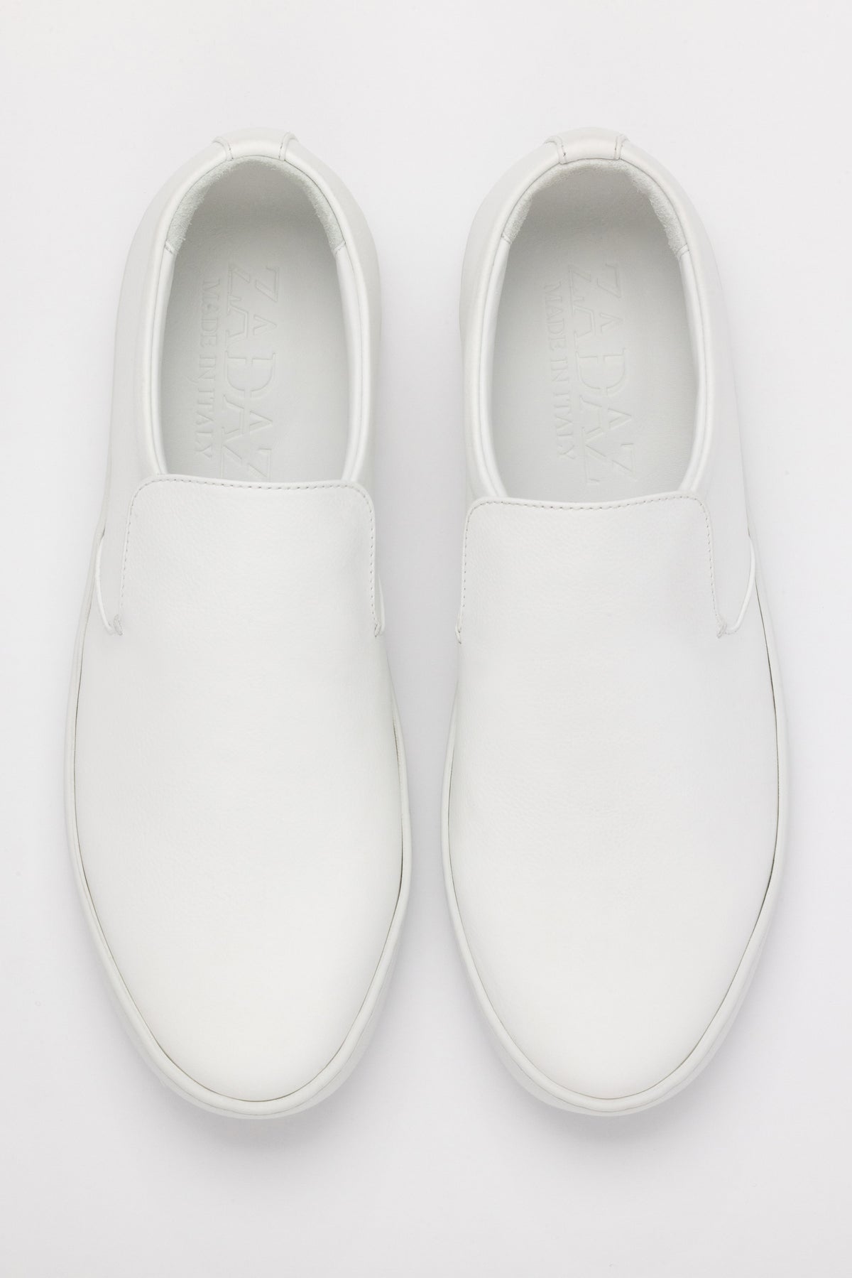 SLIP-ON SNEAKERS WHITE