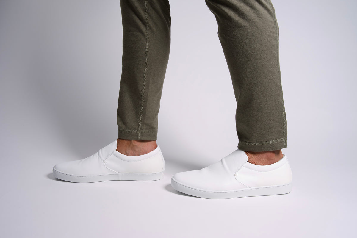 SLIP-ON SNEAKERS WHITE